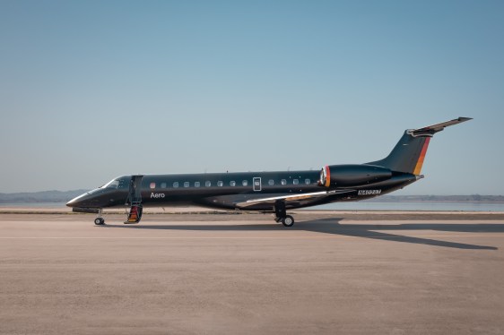 airplane on tarmac