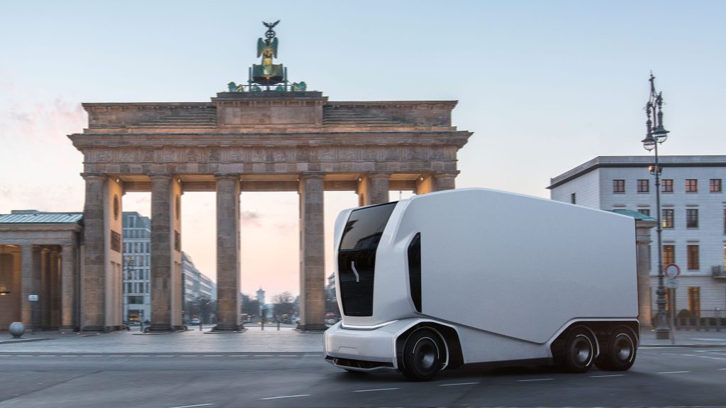 Einride pod @ Brandenburg Gate