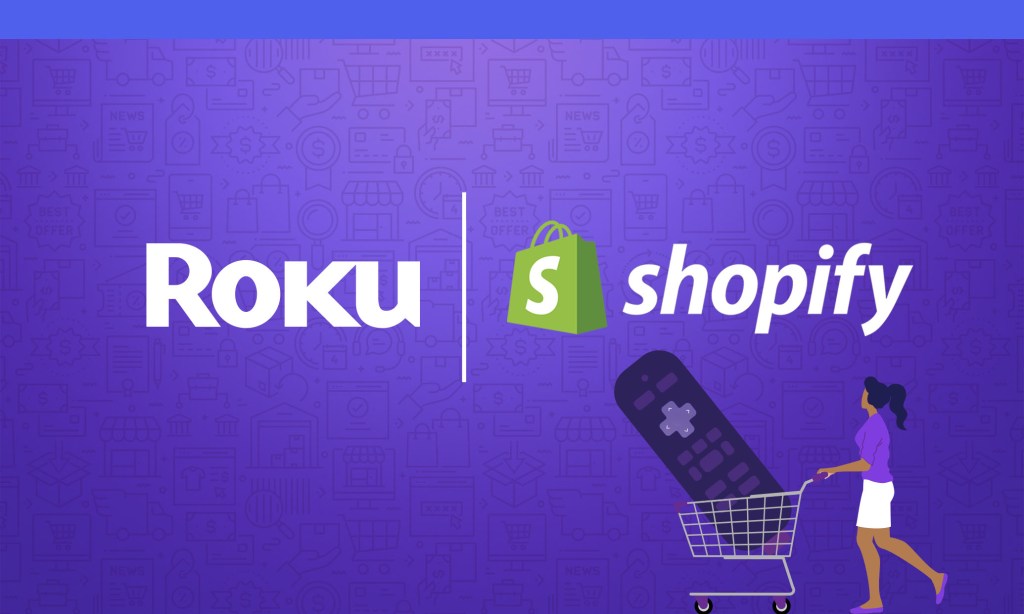 Roku users can buy products from Shopify merchants with their TV remote