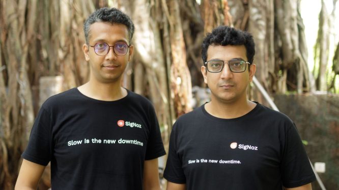 SigNoz founders Pranay Prateek (CEO) with Ankit Nayan (CTO)