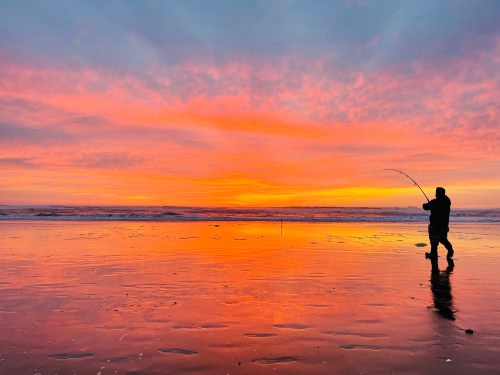 Sunset at Ocean Beach, San Francisco,