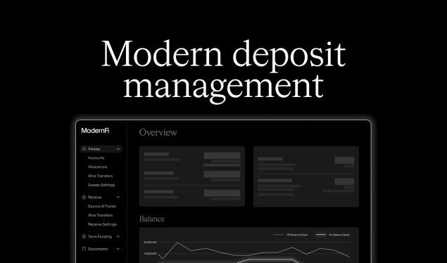 ModernFi, bank deposit management