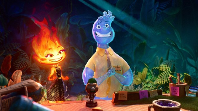 scene from Pixar's Elemental