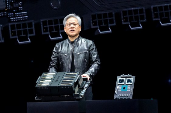 Jensen Huang, co-founder and chief executive officer of Nvidia Corp., ByteDance