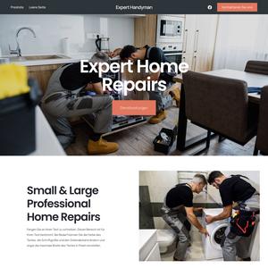 webová šablona pro Home Repairs