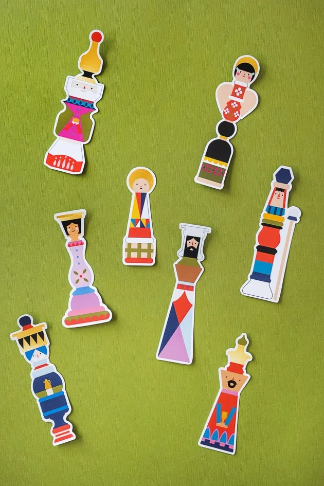 Nativity Paper Dolls