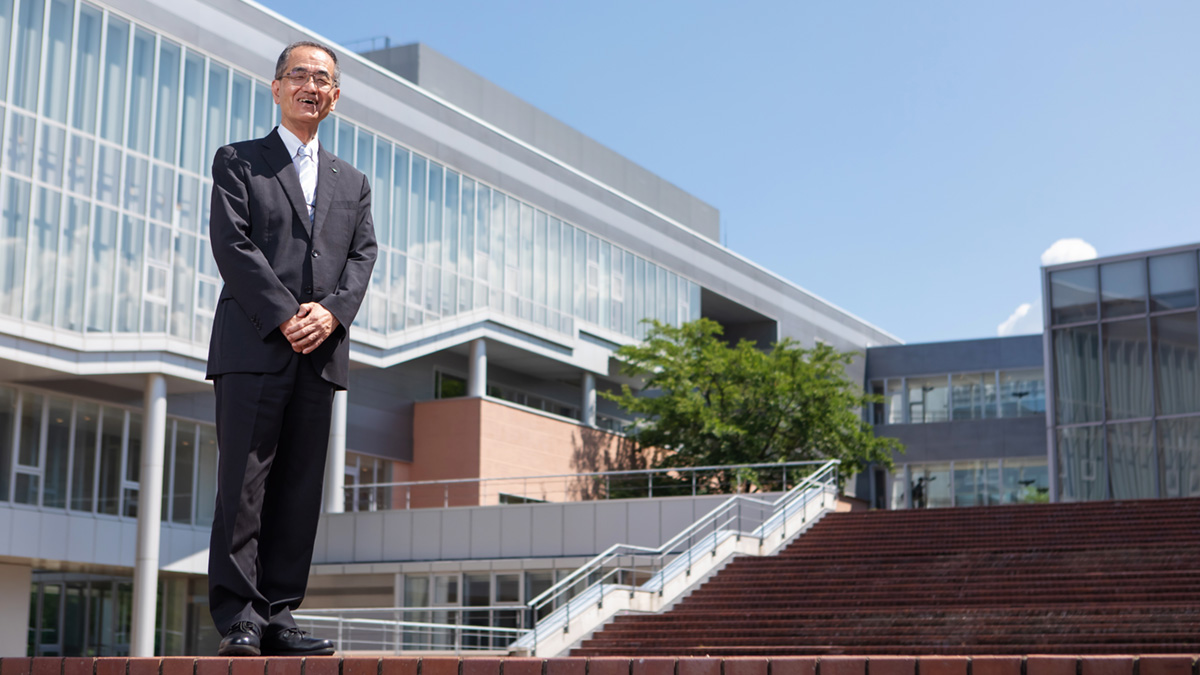 公立諏訪東京理科大学学長・濱田州博（はまだ・くにひろ）