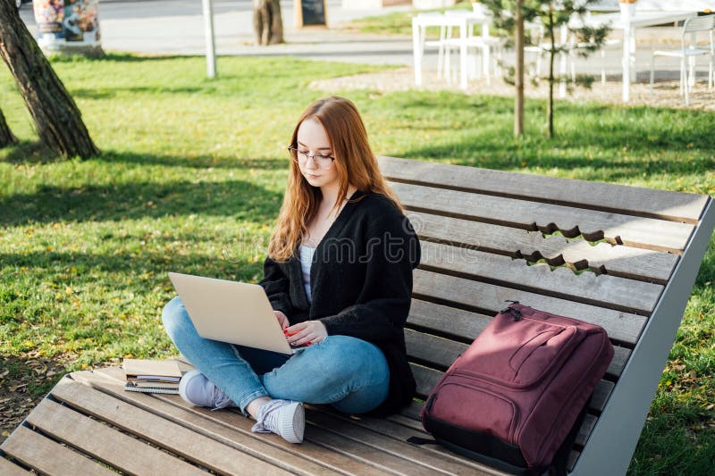Artificial Intelligence AI in education industry. Applications of Artificial Intelligence and chatbots in Education stock image