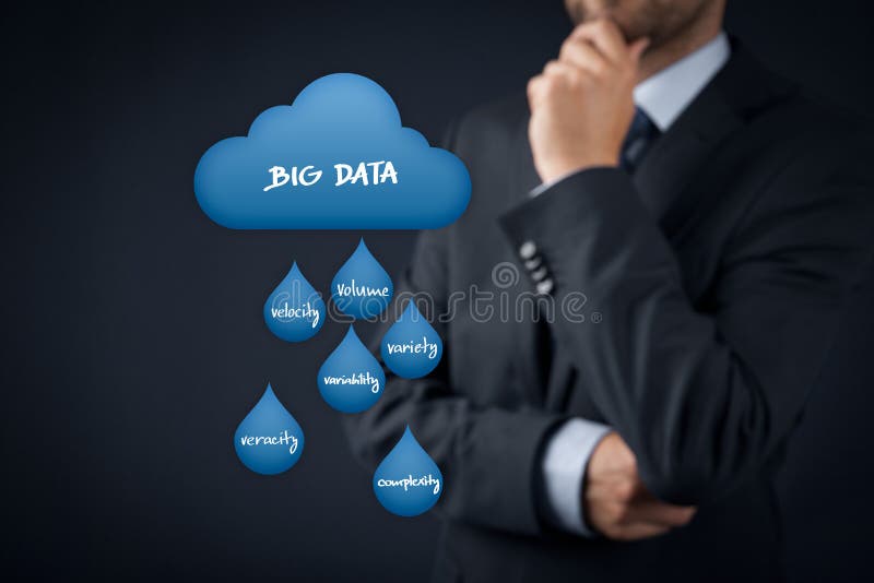 Big data analytics stock photography