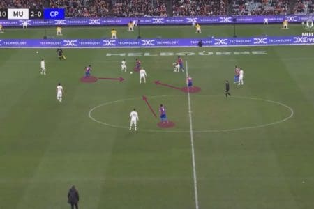 Patrick Vieira at Crystal Palace 2022/23 - tactical analysis