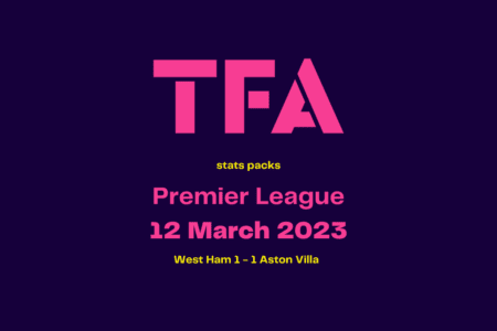 Premier League 2022/23: West Ham vs Aston Villa - data viz, stats and insights