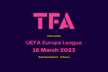 UEFA Europa League 2022/23: Real Sociedad vs Roma - data viz, stats and insights