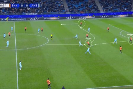 UEFA Champions League 2023/24: Shakhtar Donetsk vs. Royal Antwerp - match analysis tactics analysis