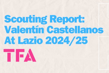 Valentín Castellanos Scouting Report At Lazio 202425