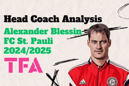 Alexander Blessin tactics at FC St. Pauli 20242025