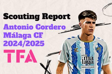 Antonio Cordero scouting report Málaga CF 20242025