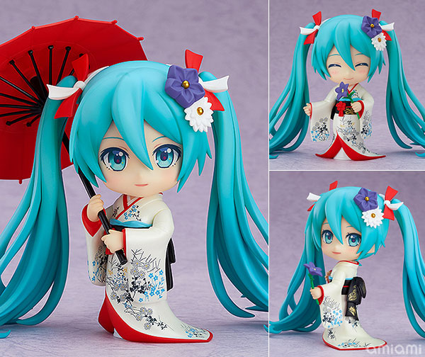 ねんどろいど『初音ミク 冬木小袖Ver.』キャラクター・ボーカル・シリーズ01 デフォルメ可動フィギュア