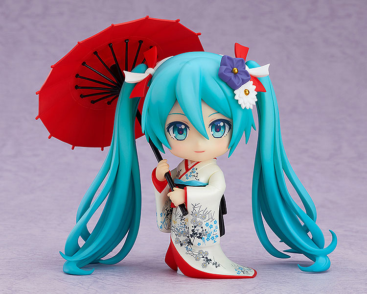 ねんどろいど『初音ミク 冬木小袖Ver.』キャラクター・ボーカル・シリーズ01 デフォルメ可動フィギュア-001