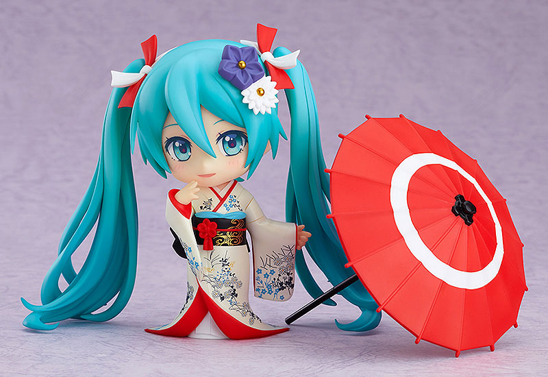 ねんどろいど『初音ミク 冬木小袖Ver.』キャラクター・ボーカル・シリーズ01 デフォルメ可動フィギュア-004