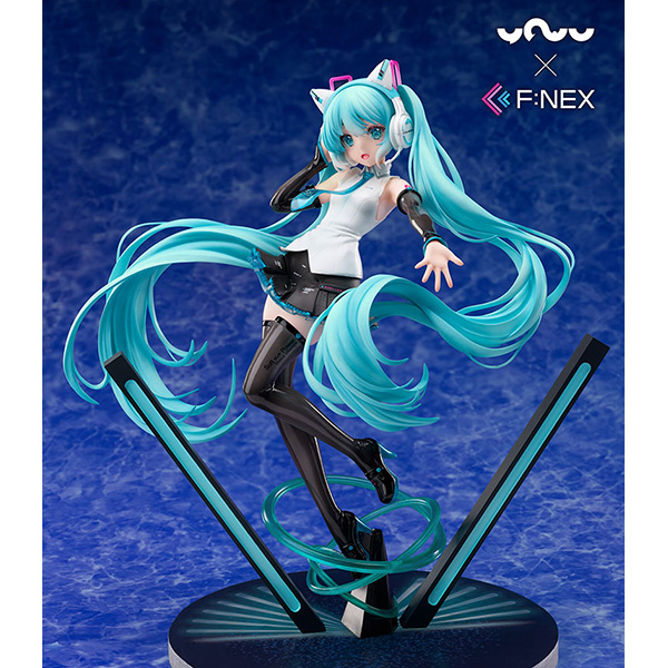 【限定販売】妖舞YOWU×F:NEX『初音ミク 猫耳ヘッドフォンVer.』1/7 美少女フィギュア