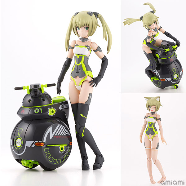 『フレームアームズ・ガール イノセンティア［レーサー］＆ NOSERU［レーシングスペックVer.］』プラモデル【コトブキヤ】