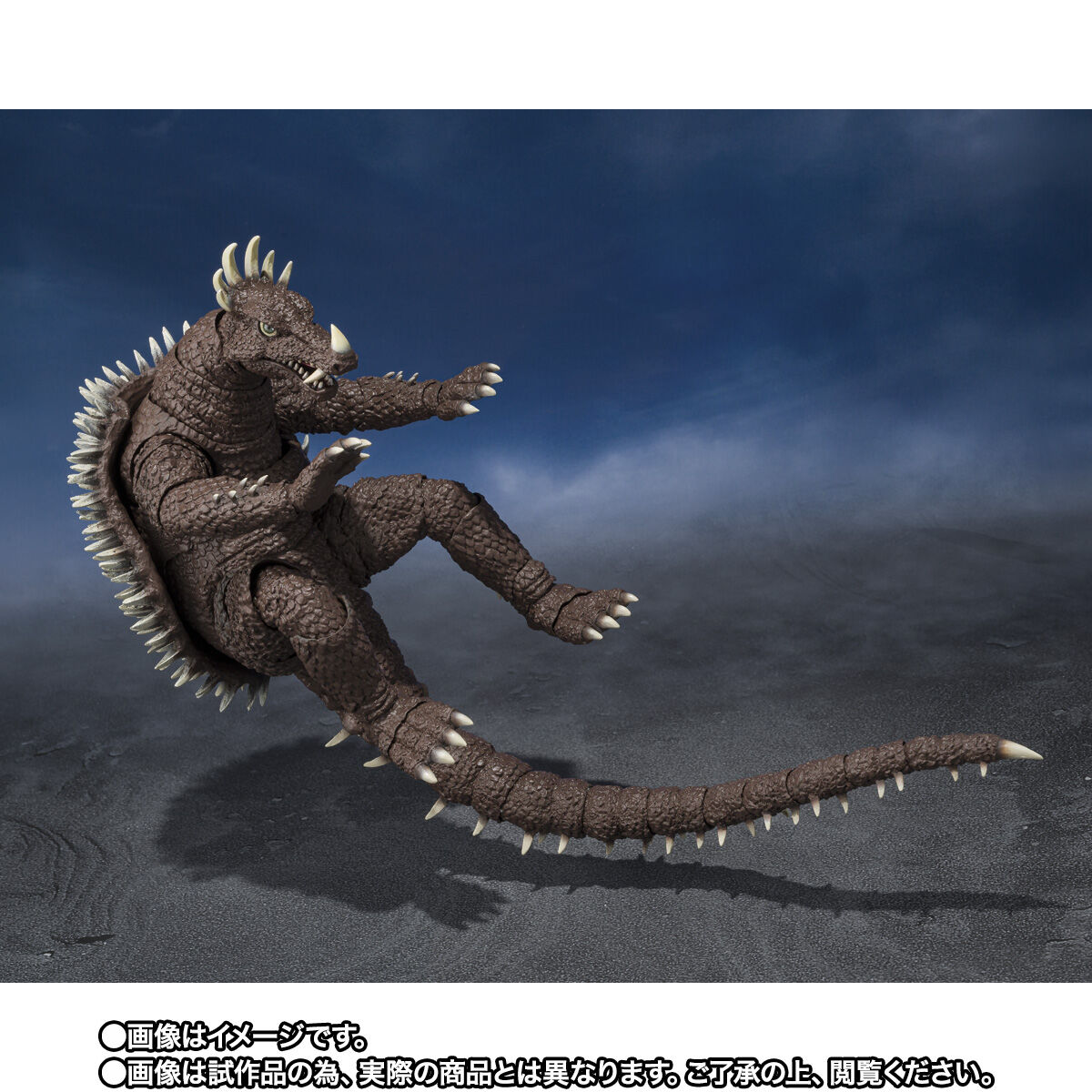 【限定販売】S.H.MonsterArts『アンギラス（1972）』地球攻撃命令 ゴジラ対ガイガン 可動フィギュア-005