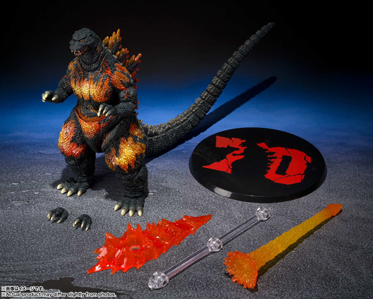 S.H.MonsterArts『ゴジラ（1995）70周年特別記念Ver.』ゴジラvsデストロイア 可動フィギュア-005