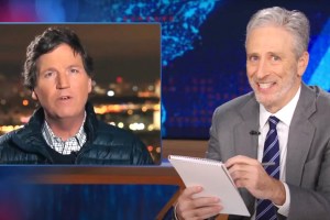 'The Daily Show With Jon Stewart' Reacts to Tucker Carlson in Russia, Vladimir Putin Interview