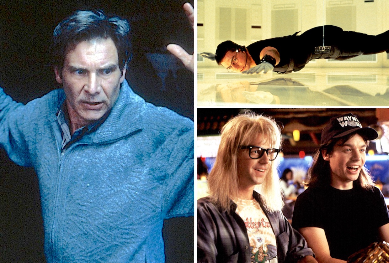 Best Movies Based on TV Shows The Fugitive Mission Impossible Wayne's World
