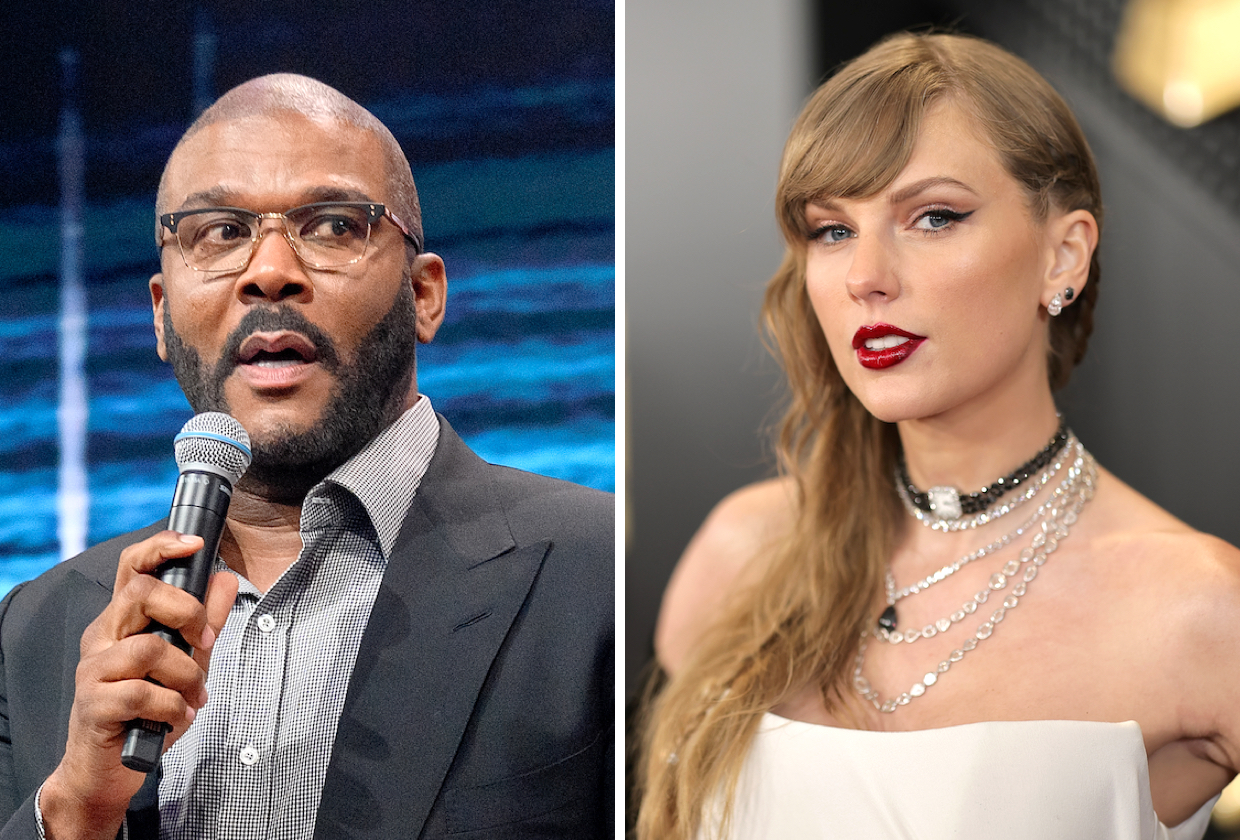 Tyler Perry and Taylor Swift