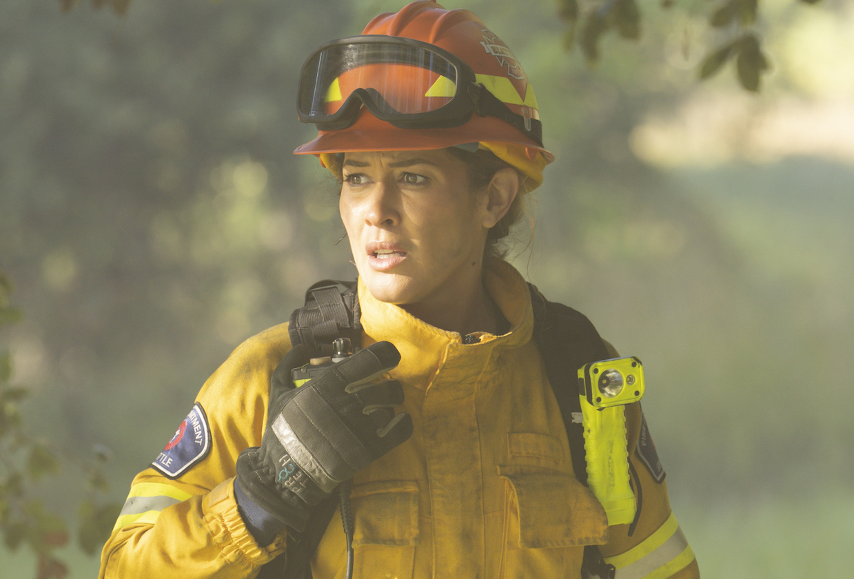 STATION 19 - “One Last Time” - As Station 19 continues to battle an existential wildfire, the team grapples with the possibility of a future that will be changed forever. THURSDAY, MAY 30 (10:01-11:00 p.m. EDT) on ABC. (Disney/Eric McCandless) 
JAINA LEE ORTIZ