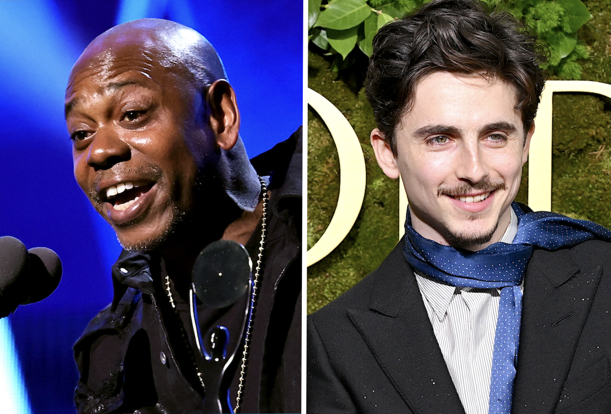 SNL Hosts Dave Chappelle Timothee Chalamet