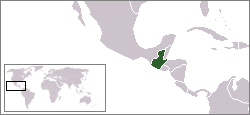 Guatemala - Localizzazione