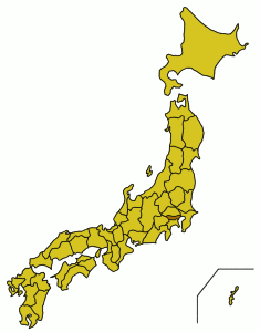 Prefettura di Tokyo - Localizzazione