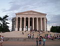 Front View of Memorial in Summer of 2006 under construction