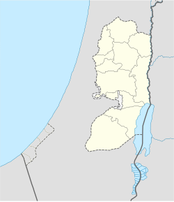 Naaran is located in the West Bank