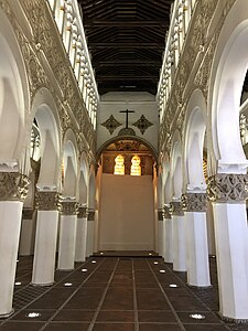 Interior Sinagoga Santa María la Blanca