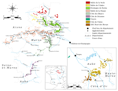 Vignoble de Champagne.