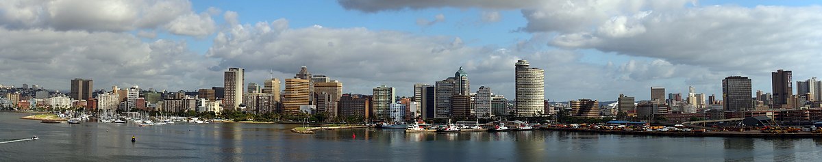 Panorama von Durban