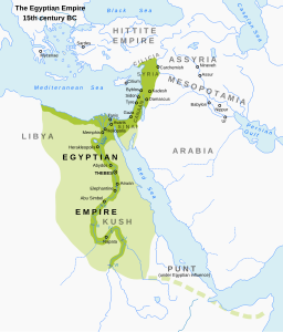 Nuovo Regno d'Egitto - Localizzazione