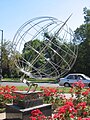 The 17th eastern longitude monument erected by the Town Supporting Association