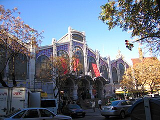 Façana de Davant del Mercat Central de València