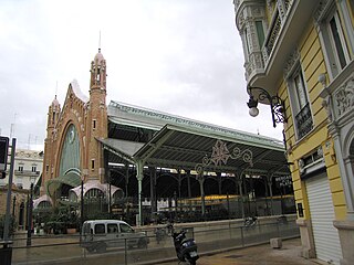 Façana i Coberta del Mercat de Colom de València