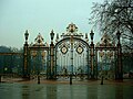 portail du parc de la tête d'or, entrée des enfants du Rhône, Lyon