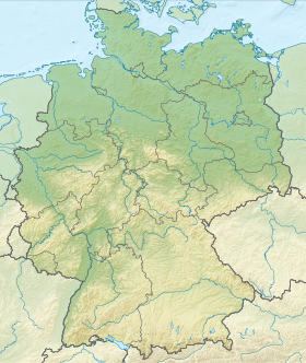 Voir sur la carte topographique d'Allemagne