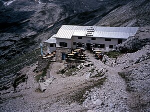 Knorrhütte im Wettersteingebirge