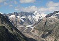 Unteraar Glacier 2,152 metre