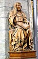 Birgittaskulptur i klosterkyrkan / Statue of St Birgitta in the Abbey Church