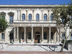 Istanbul Technical University's Taşkışla Building near Taksim Square