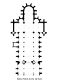 Plan de l'église